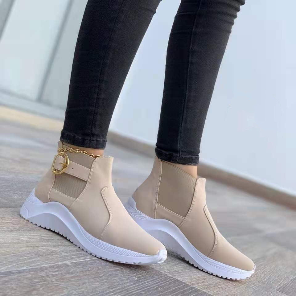 Élégance Confort Sneaker Boots