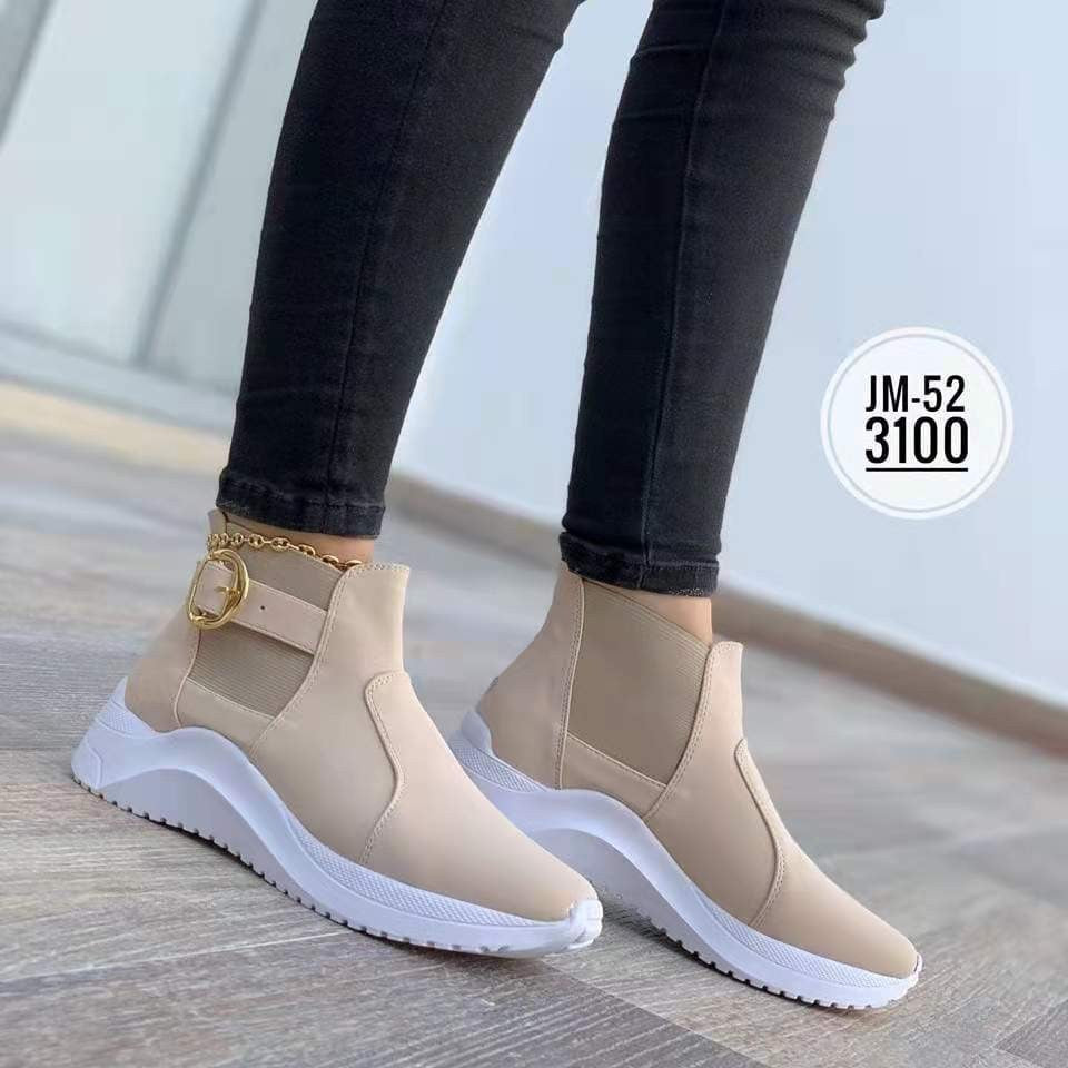 Élégance Confort Sneaker Boots
