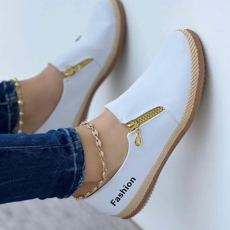 Chaussures Élégantes à Fermeture Éclair – Confort et Style au Quotidien